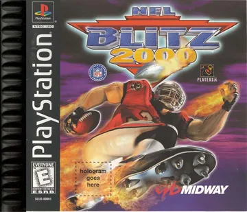 NFL Blitz 2000 (US) box cover front